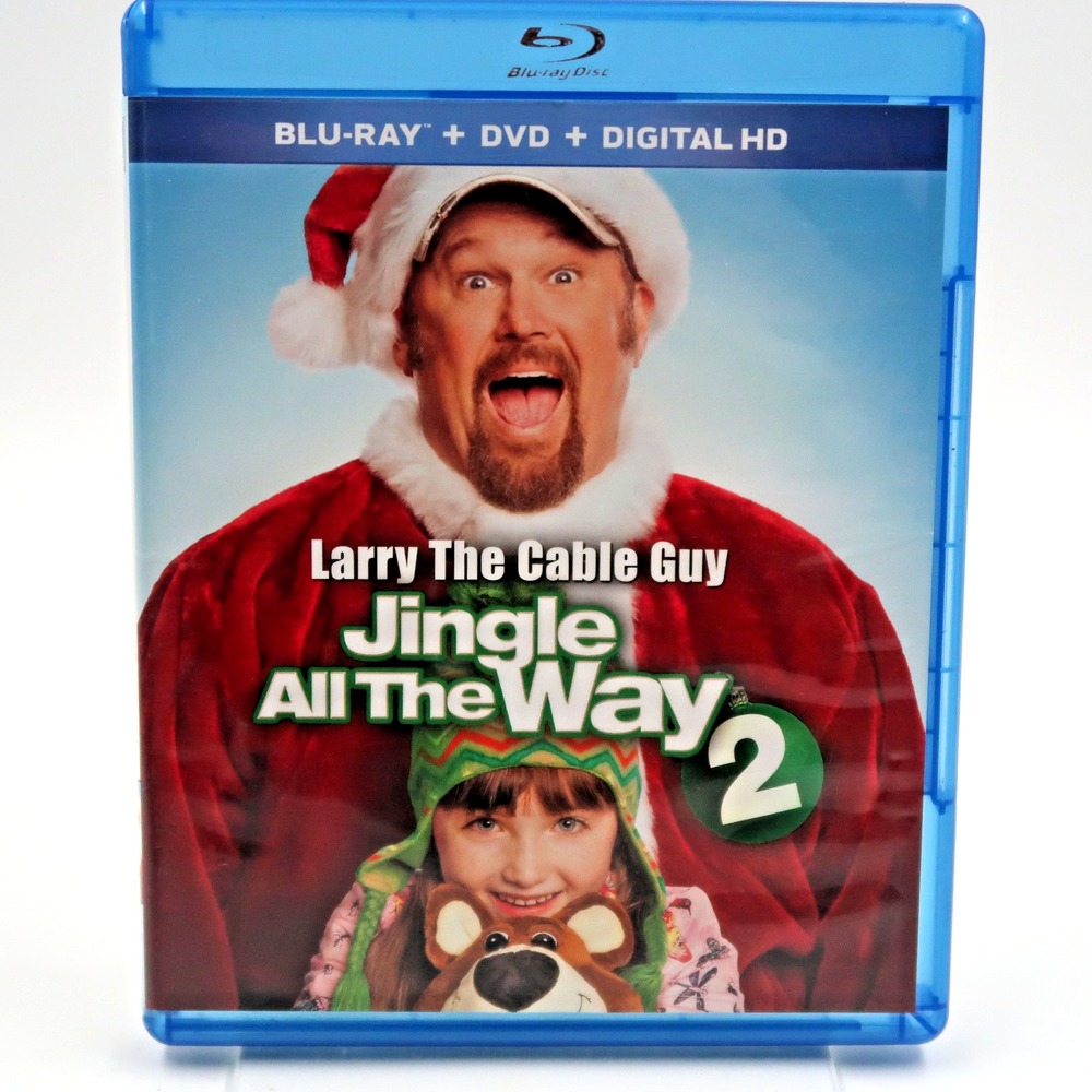 Jingle All the Way 2 Blu-ray DVD 2014 Larry the Cable Guy PG Comedy Holiday
